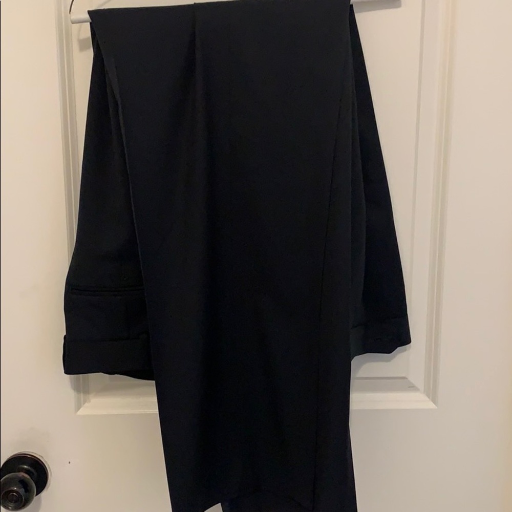 Full black suit
